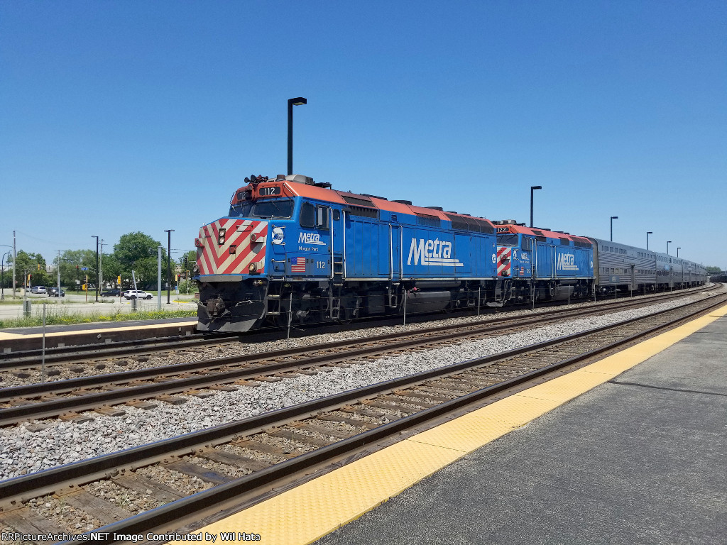 Metra F40PH-3 112